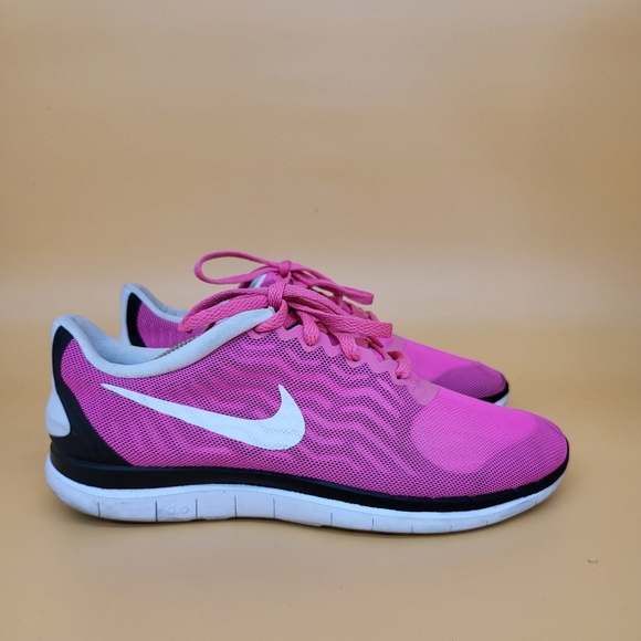 Nike Women's Free 4.0 Pink Running Shoes - Picture 3 of 7